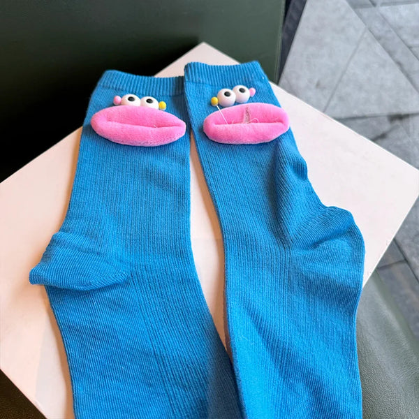 Cute Cartoon Big Eyes Socks