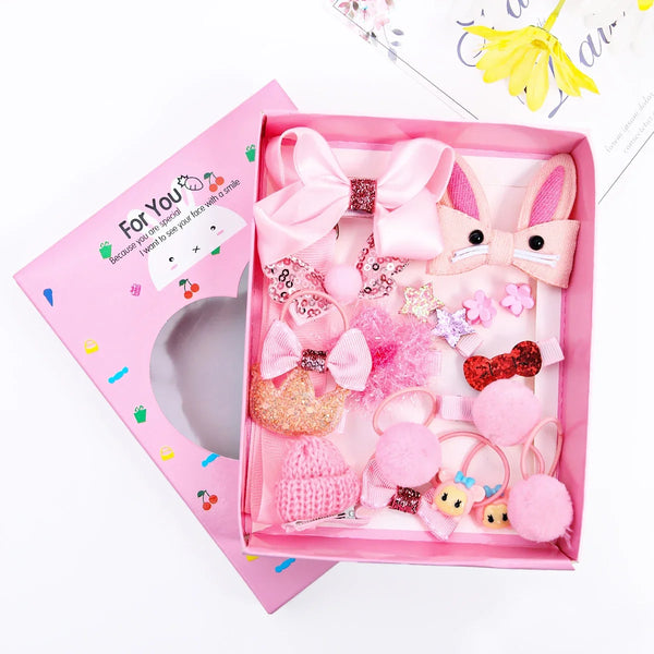 18Pcs Cute Baby Hair Accessories