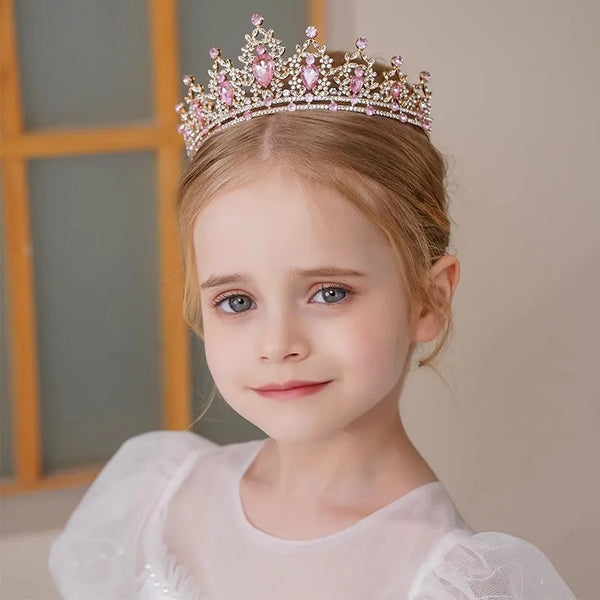 Elegant Rhinestone Princess Crown