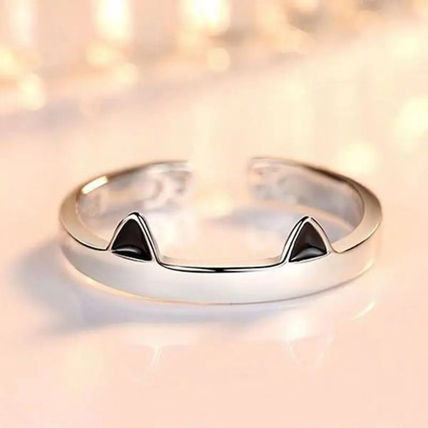 Stylish Cat Ear Finger Ring