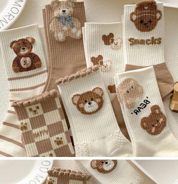 Cute Funny Cartoon Tube Socks