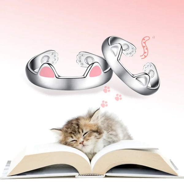 Stylish Cat Ear Finger Ring