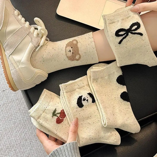 Cute Funny Cartoon Tube Socks
