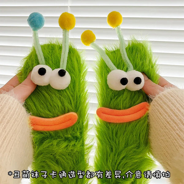 Cozy Fluffy 3D Cartoon Socks