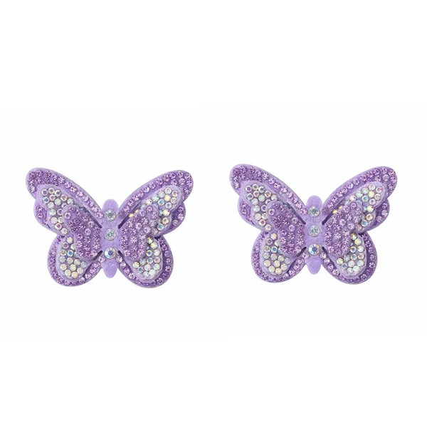 4pcs/set Cute Handmade Butterfly Hair Clips