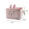 Pink Foldable Laundry Basket