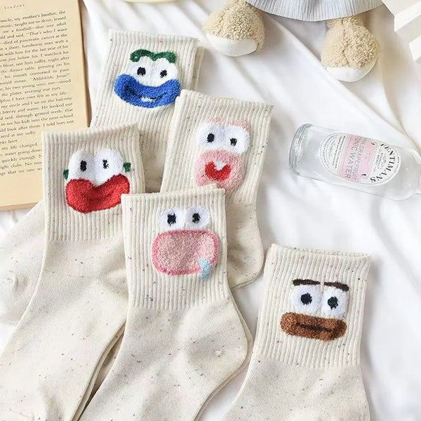 Cute Funny Cartoon Tube Socks