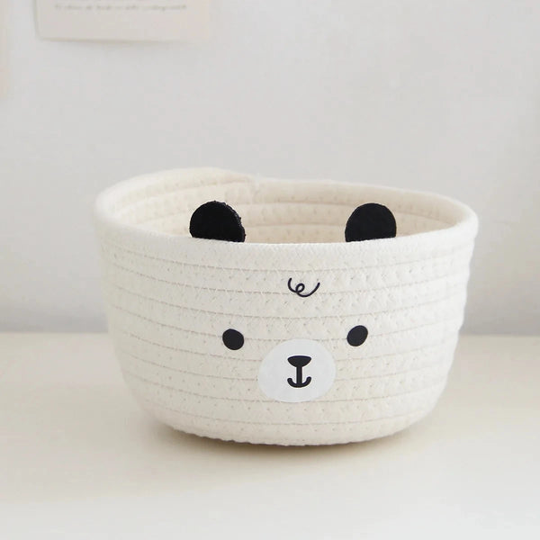 Cute Rattan Woven Storage Basket