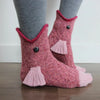 Knit Crocodile Winter Warm Socks