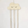 Solid Wood Cloud Hairpin Storage