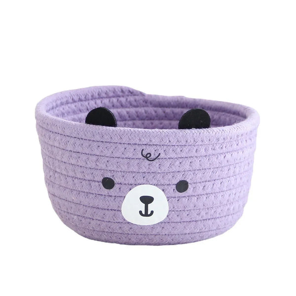 Cute Rattan Woven Storage Basket