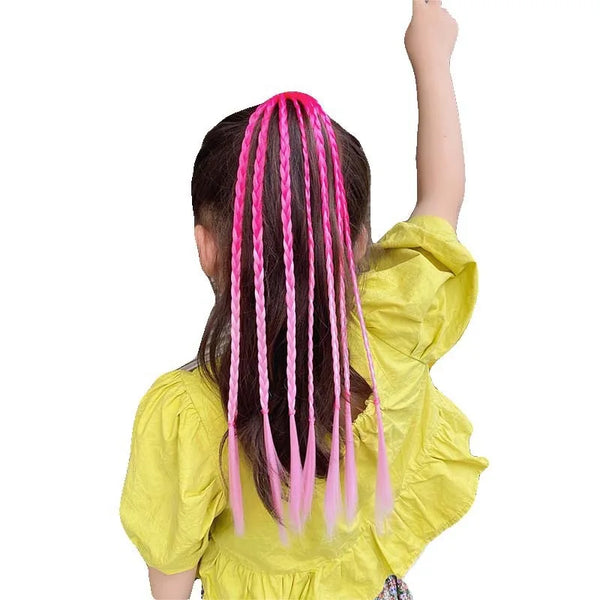 Fashion Kids Gradient Wig Braids