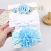 3Pcs Cable Knit Baby Headbands Set