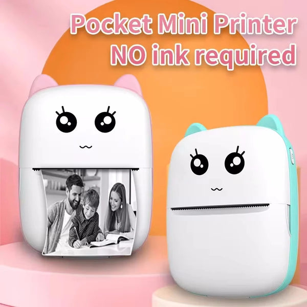 Mini Cat Print Bluetooth Printer