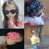 3Pcs Kids Hair Clips & Sunglasses Set