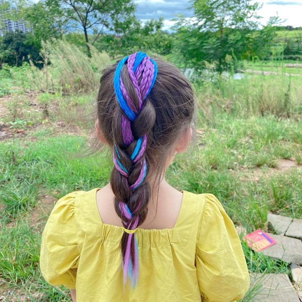 Fashion Kids Gradient Wig Braids