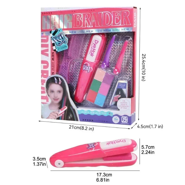 DIY Washable Hair Chalk Set