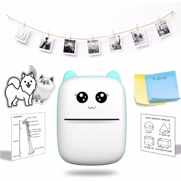 Mini Cat Print Bluetooth Printer