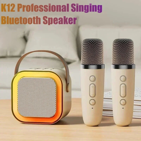 K12 Bluetooth Karaoke Microphone Speaker