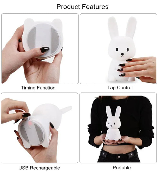 Silicone Bunny Lamp