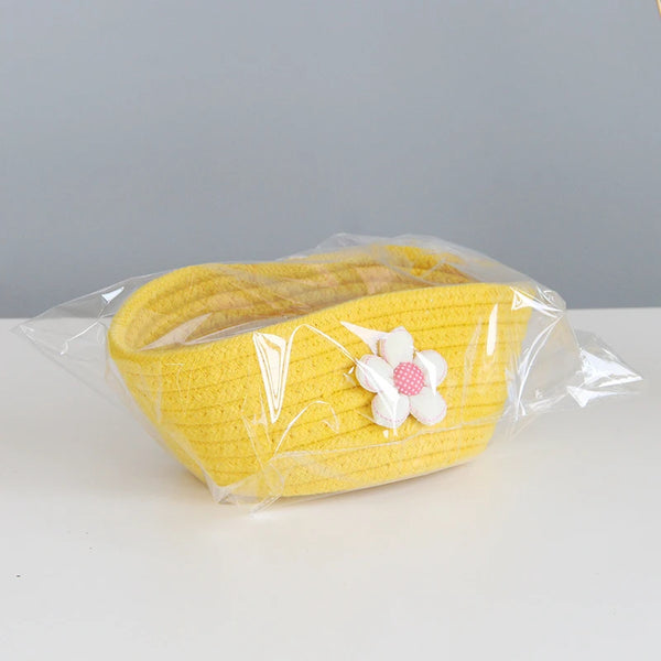 Zerolife Cotton Rope Storage Baskets