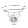 Jesus Bible Scripture Bangle Bracelet