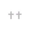 Fashion Stainless Steel Cross Earrings