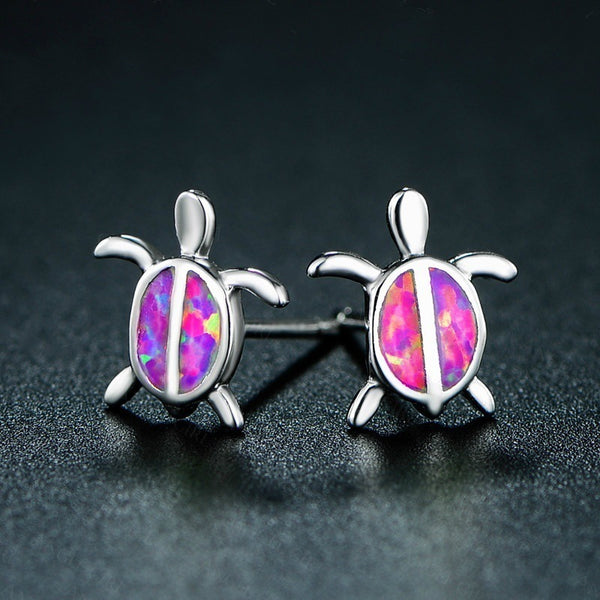 Cute Turtle Stud Earrings Girls