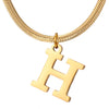 Minimalist A-Z Letter Pendant Necklace