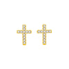 Fashion Stainless Steel Cross Earrings