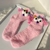 Soft Warm Coral Fleece Socks