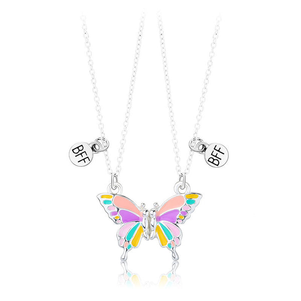 Creative Good Friend Butterfly Necklace