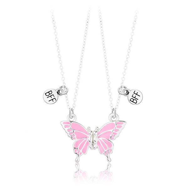 Creative Good Friend Butterfly Necklace