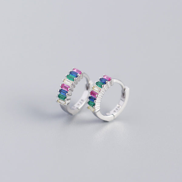 Sterling Silver Cubic Zirconia Earrings