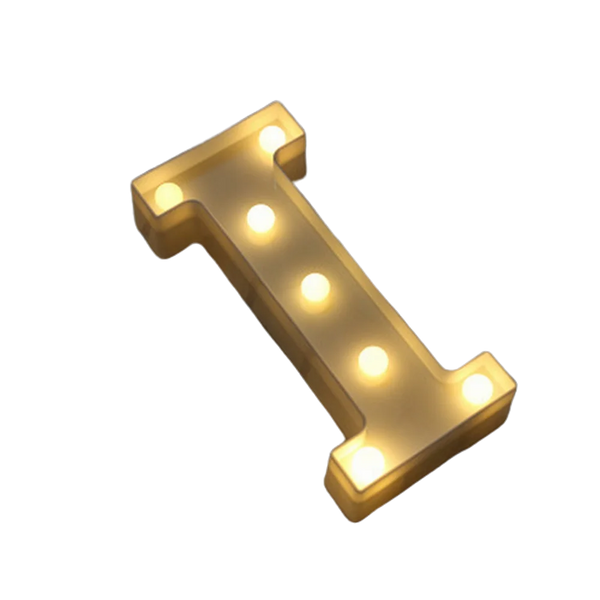 i Alphabet Letter Lights