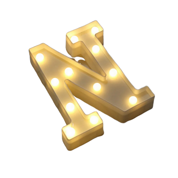 n Alphabet Letter Lights