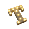 t Letter Lights
