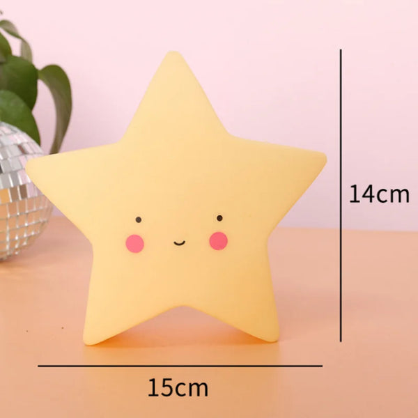 yellow star toy light