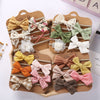 Children's Hair Accessories Handmade Bow Hair Band 5-piece Baby Nylon Headband Set