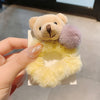 Little Bear Hairy Hair Rope Cute Girl Simple Hair Tie