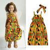 Girl's African Bohemian Style Dress