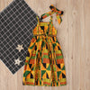 Girl's African Bohemian Style Dress