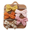 Children's Hair Accessories Handmade Bow Hair Band 5-piece Baby Nylon Headband Set