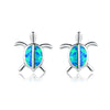 Turtle Stud Earrings For Girls