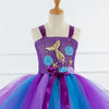 Girl's Mermaid Tutu Bottom Birthday Princess Dress