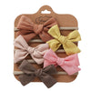 Children's Hair Accessories Handmade Bow Hair Band 5-piece Baby Nylon Headband Set