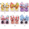 Girl's Sunglasses Hair Band Set Fashion Girls Cute UV Protection Eye Protection Toy Sunglasses Headband Cover