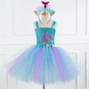 Girl's Mermaid Tutu Bottom Birthday Princess Dress