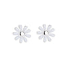 S925 Sterling Silver Sweet Daisies Stud Earrings