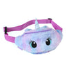 Plush Unicorn Waist Bag Plush Toy Kids Fanny Pack Cartoon Plush Women Belt Bag Fashion Travel Phone Pouch Chest Bag